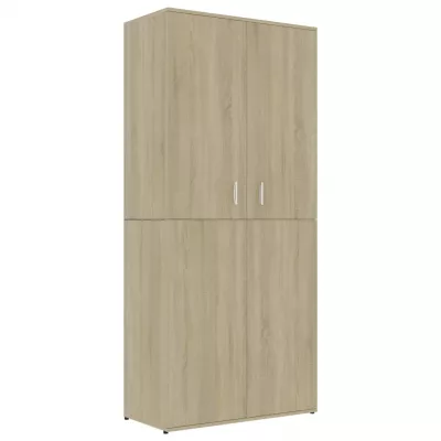 Pantofar, stejar Sonoma, 80 x 39 x 178 cm, PAL