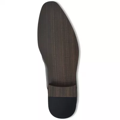 Pantofi bărbați Brogue cu șiret, mărime 42, piele PU, negru