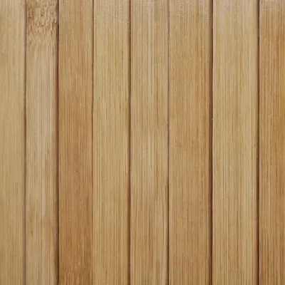 Paravan de cameră din bambus, culoare naturală, 250 x 165 cm