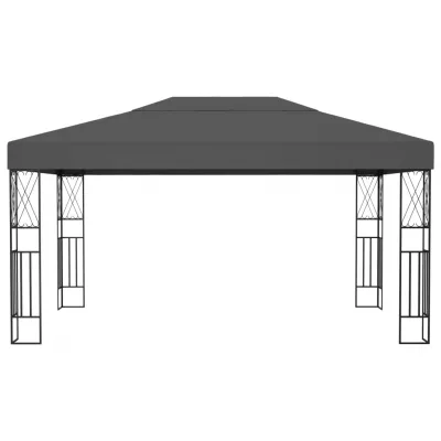 Pavilion, antracit, 3 x 4 m, material textil