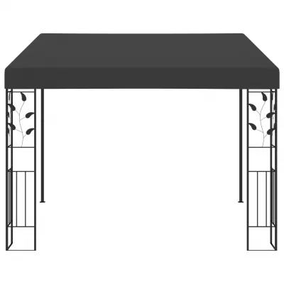 Pavilion de perete, antracit, 3 x 3 x 2,5 m