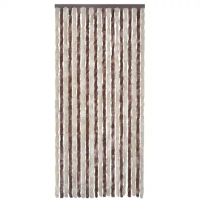 Perdea pentru insecte, bej și maro deschis, 100x220 cm Chenille