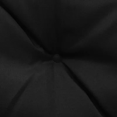Pernă pentru balansoar, negru, 100 cm, material textil