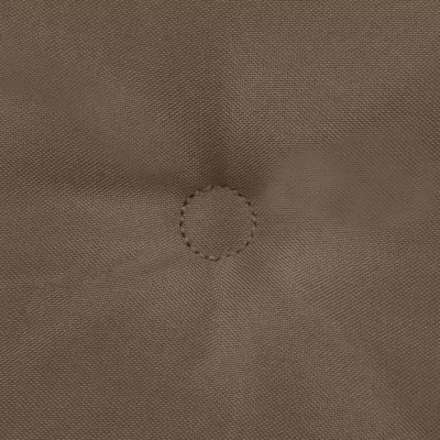 Perne scaun de grădină, 4 buc., gri taupe, 100 x 50 x 3 cm