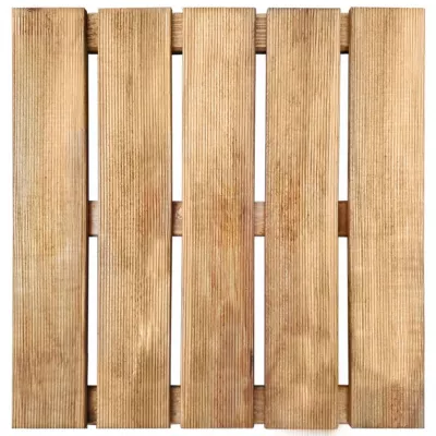 Plăci de pardoseală, 24 buc., maro, 50 x 50 cm, lemn