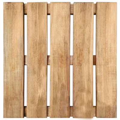 Plăci de pardoseală, 30 buc., maro, 50 x 50 cm, lemn