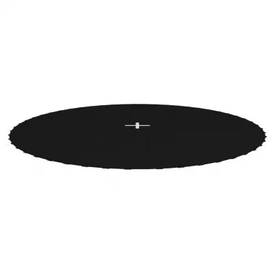 Podea din pânză pentru trambulină rotundă de 3,05 m, negru