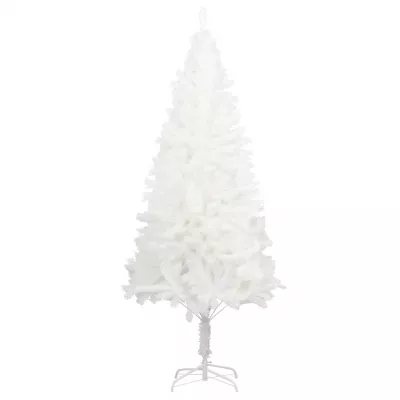 Pom de Crăciun artificial, ace cu aspect natural, alb, 120 cm