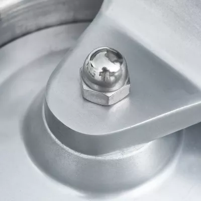 Presă de hamburger cu 500 foi de hârtie, 10 cm, aluminiu