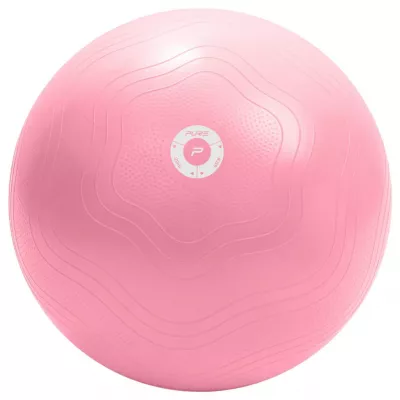 Pure2Improve Minge de fitness, roz, 65 cm