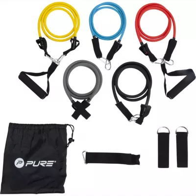 Pure2Improve Set tuburi elastice pentru fitness