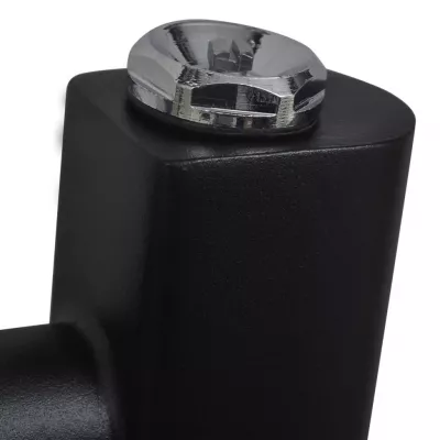 Radiator port-prosop incălzire baie, curbat, 500 x 764 mm, negru
