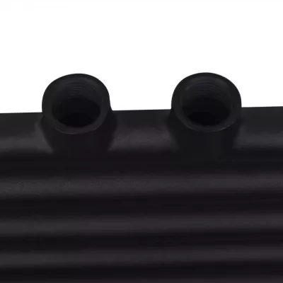 Radiator port-prosop incălzire centrală baie, drept, 500x1160mm, negru