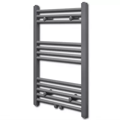 Radiator port-prosop incălzire centrală baie, drept, 500 x 764 mm, gri