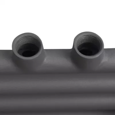Radiator port-prosop incălzire centrală baie, drept, 500 x 764 mm, gri