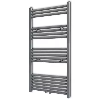 Radiator port-prosop incălzire centrală baie, drept, 600x1160 mm, gri