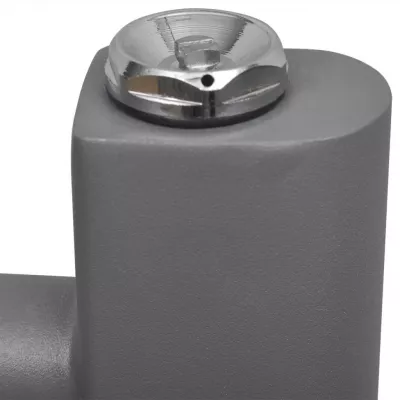 Radiator port-prosop incălzire centrală, curbat, 500 x 1160 mm, gri