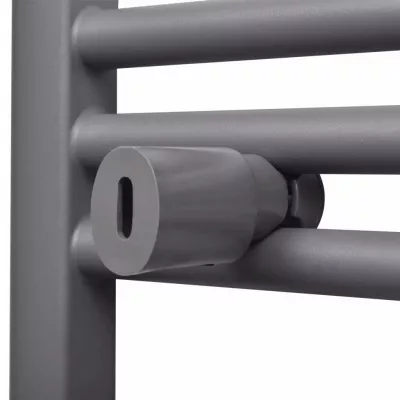 Radiator port-prosop incălzire centrală, curbat, 500 x 1160 mm, gri