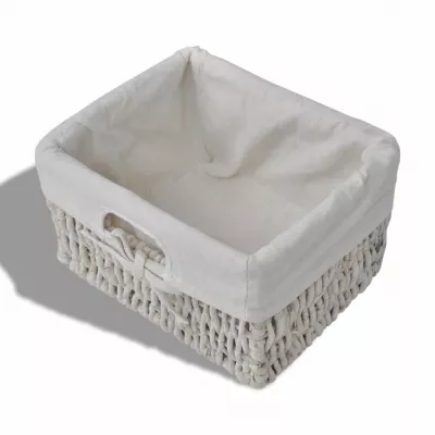 Raft de perete, alb, 60 x 23,5 x 33 cm, lemn de paulownia