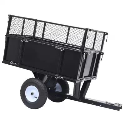 Remorcă basculantă tractor de tuns gazon, incărcătură 150 kg