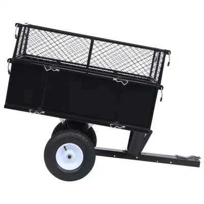 Remorcă basculantă tractor de tuns gazon, incărcătură 150 kg