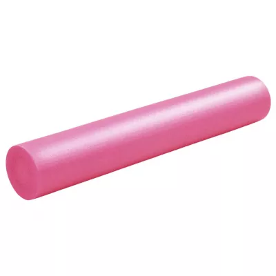 Rolă de spumă pentru yoga, roz, 15 x 90 cm, EPE