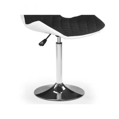 Scaun birou copii HM Matrix 2 alb - negru