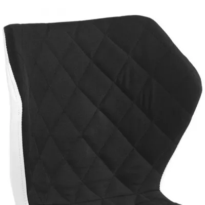 Scaun birou copii HM Matrix alb - negru