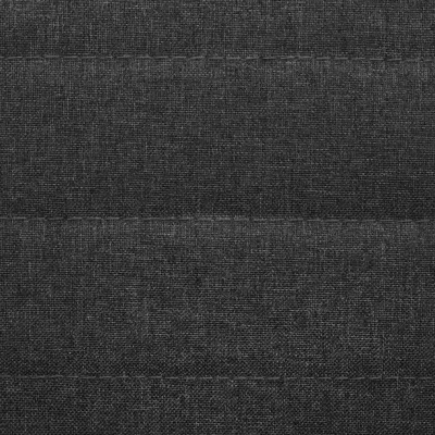 Scaune de bucătărie, 2 buc., gri inchis, material textil