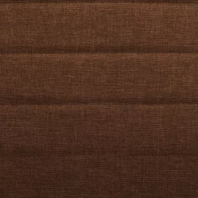 Scaune de bucătărie, 2 buc., maro, material textil