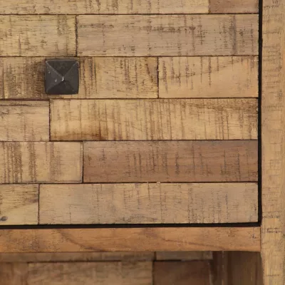 Servantă, 60 x 30 x 75 cm, lemn de tec reciclat