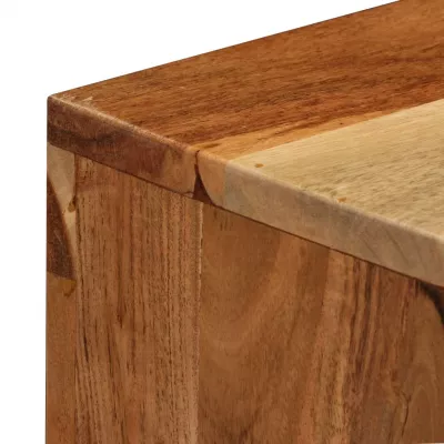 Servantă, lemn masiv de acacia, 60 x 35 x 76 cm, maro