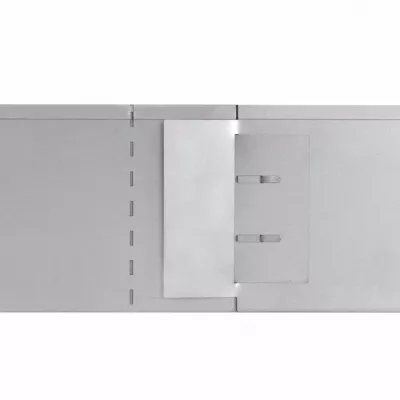 Set 15 separatoare flexibile pentru gazon, oțel galvanizat, 100 x 15cm