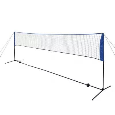 Set fileu de badminton, cu fluturași, 500x155 cm