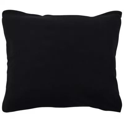 Set lenjerie pat, negru, 140x200/60x70 cm, fleece
