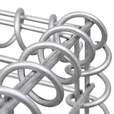 Spirale pentru gabion, 24 buc., oțel galvanizat, 100 cm