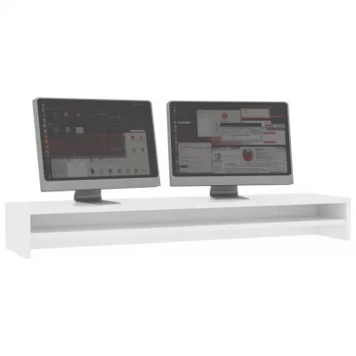 Suport monitor, alb, 100 x 24 x 13 cm, PAL