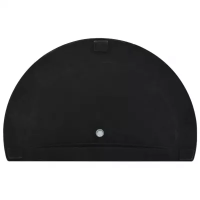 Suport umbrelă de soare, negru, 9 kg, polirășină, semi-rotund