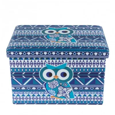 Taburete Design 48 x 32 Blue Owl