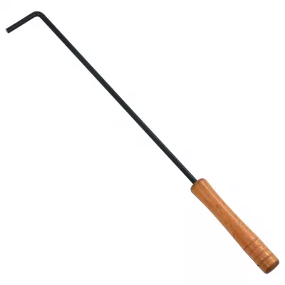 Vatră de foc de exterior cu grătar, 76 cm, oțel inoxidabil