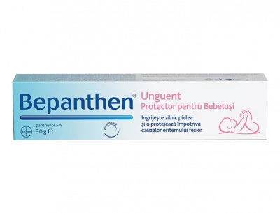 Unguent pentru iritatiile de scutec Bepanthen, 30 g, Bayer