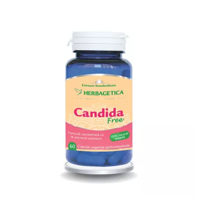 Candida Free, 60 capsule, Herbagetica