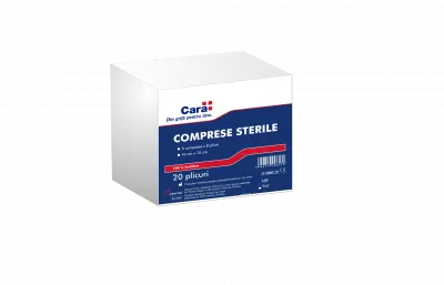 CARA COMPRESE STERILE 10CM/10CM CTX20 BUC