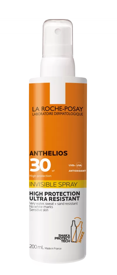 Spray invizibil SPF30+ cu parfum Anthelios, 200ml, La Roche-Posay