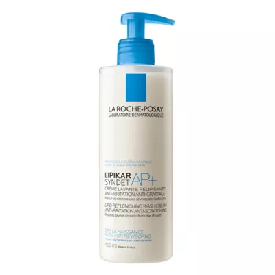 Crema de spalare anti-iritatii pentru piele sensibila Lipikar Syndet AP+, 400 ml, La Roche-Posay