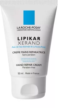 Crema de maini reparatoare pentru pielea foarte uscata Lipikar Xerand, 50 ml, La Roche-Posay