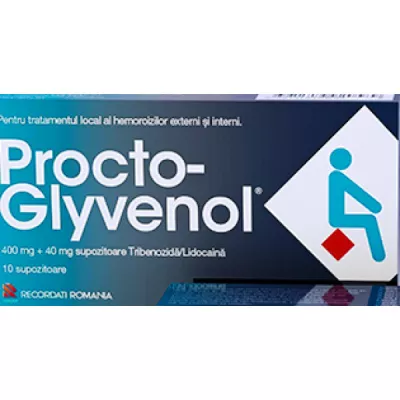 PROCTO-GLYVENOL CT*10 SUP