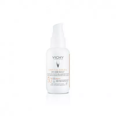 Fluid colorat UV-Age Daily Tinted SPF 50+ Capital Soleil, Vichy