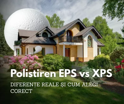Polistiren EPS vs XPS – Diferențe reale și cum alegi corect