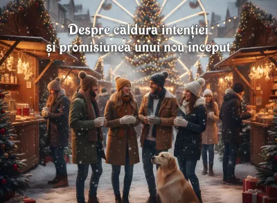 Felicitare de Sărbători și An Nou: Lumina Intenției -Un Mesaj de la Echipa Olint